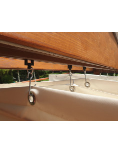 Roleta rzymska pozioma - żagiel 2